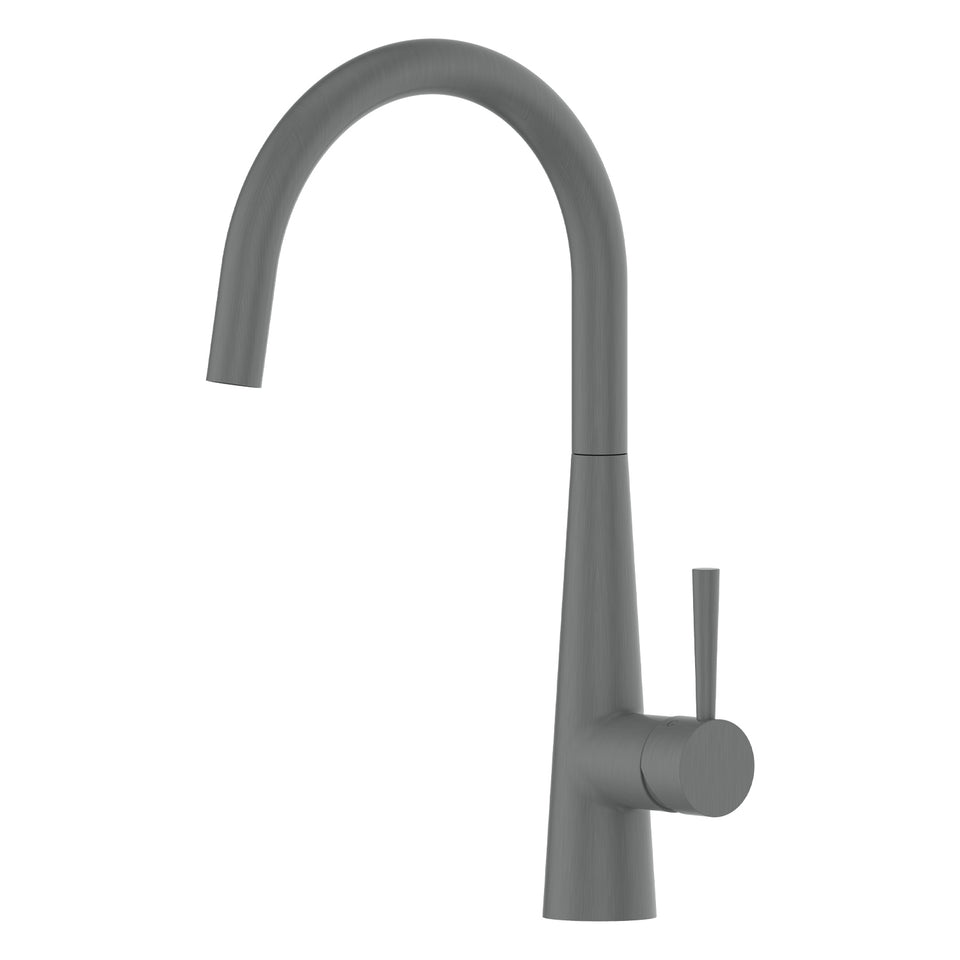 Greens Galiano Slimline Sink Mixer Gunmetal - Greens official image (LF1756203GM)