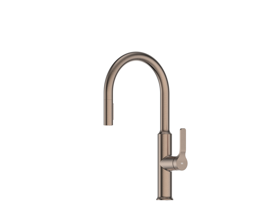 Greens Craft Pulldown Kitchen Mixer with Prep Spout - Greens official image (LF24803543BR)