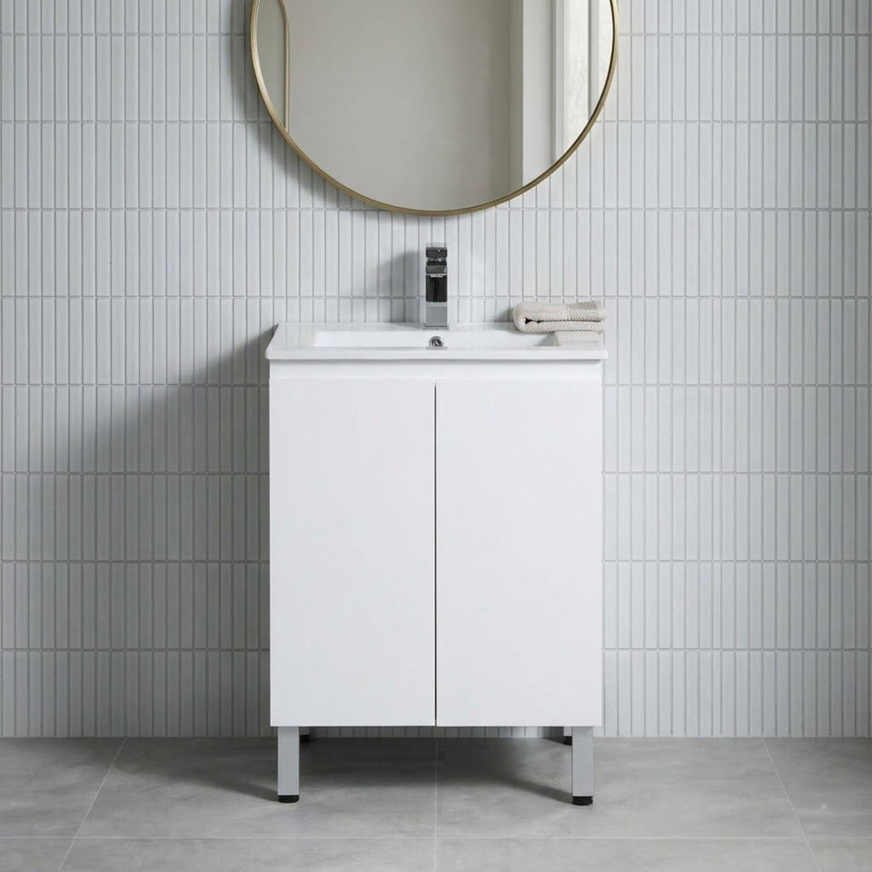 Lukka Alpha Single Bowl Floor Standing Vanity