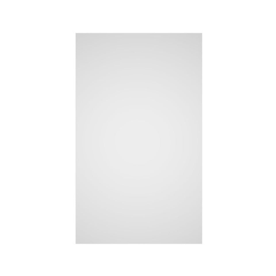 LUKKA ALPHA GLOSS WHITE PVC SHAVING CABINET 450X750MM
