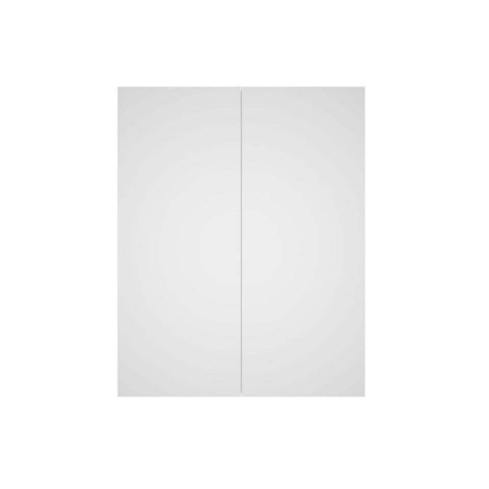 LUKKA ALPHA GLOSS WHITE PVC SHAVING CABINET 600X750MM