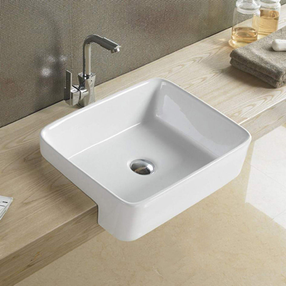 Lukka Kliff Semi Recessed Basin