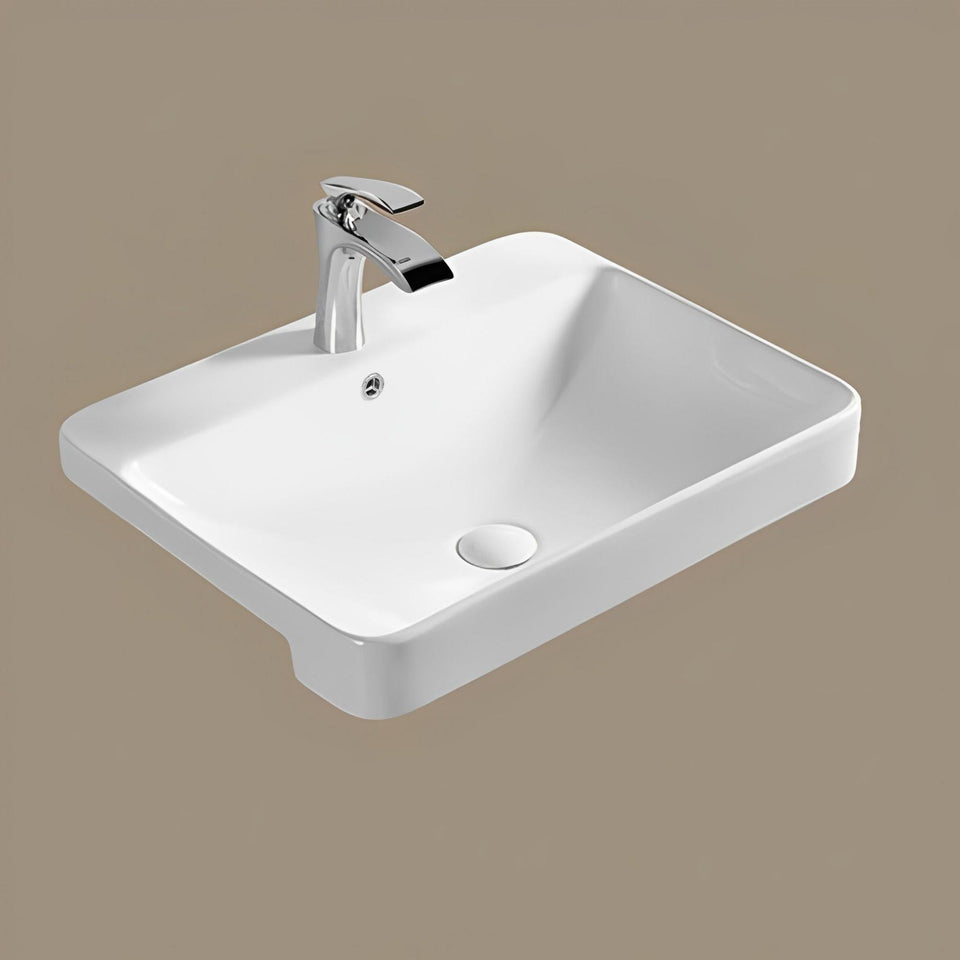 Lukka Kliff Semi Recessed Basin - 580mm (LK-KSR580)