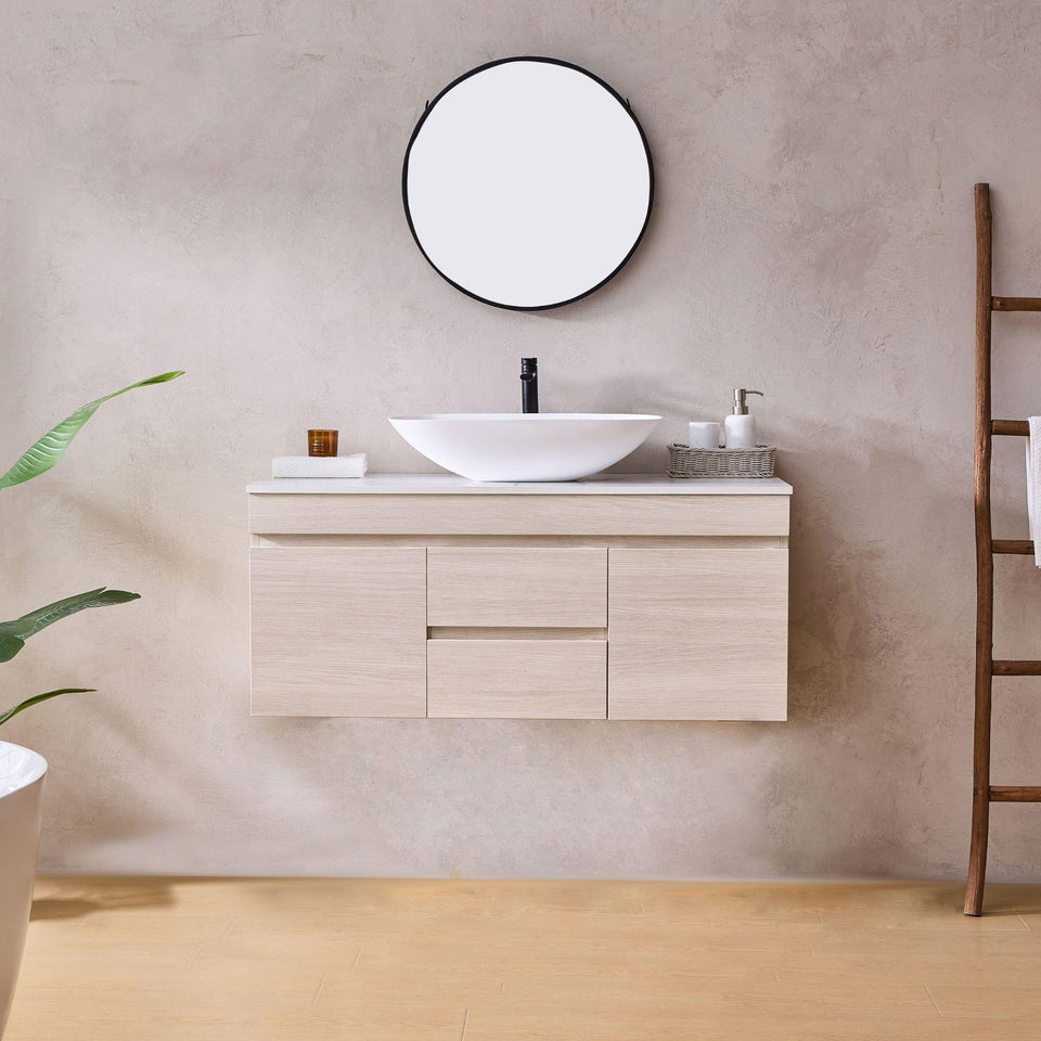 Lukka Camden Modern 1200MM Single Bowl Wall Hung Vanity