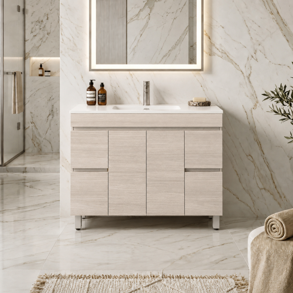 Lukka Camden Modern 1200MM Single Bowl Floor Standing Vanity