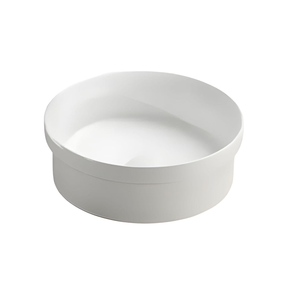 Lukka Olley Semi Inset Basin 365MM - Matte White (LK-OIS360-MW)