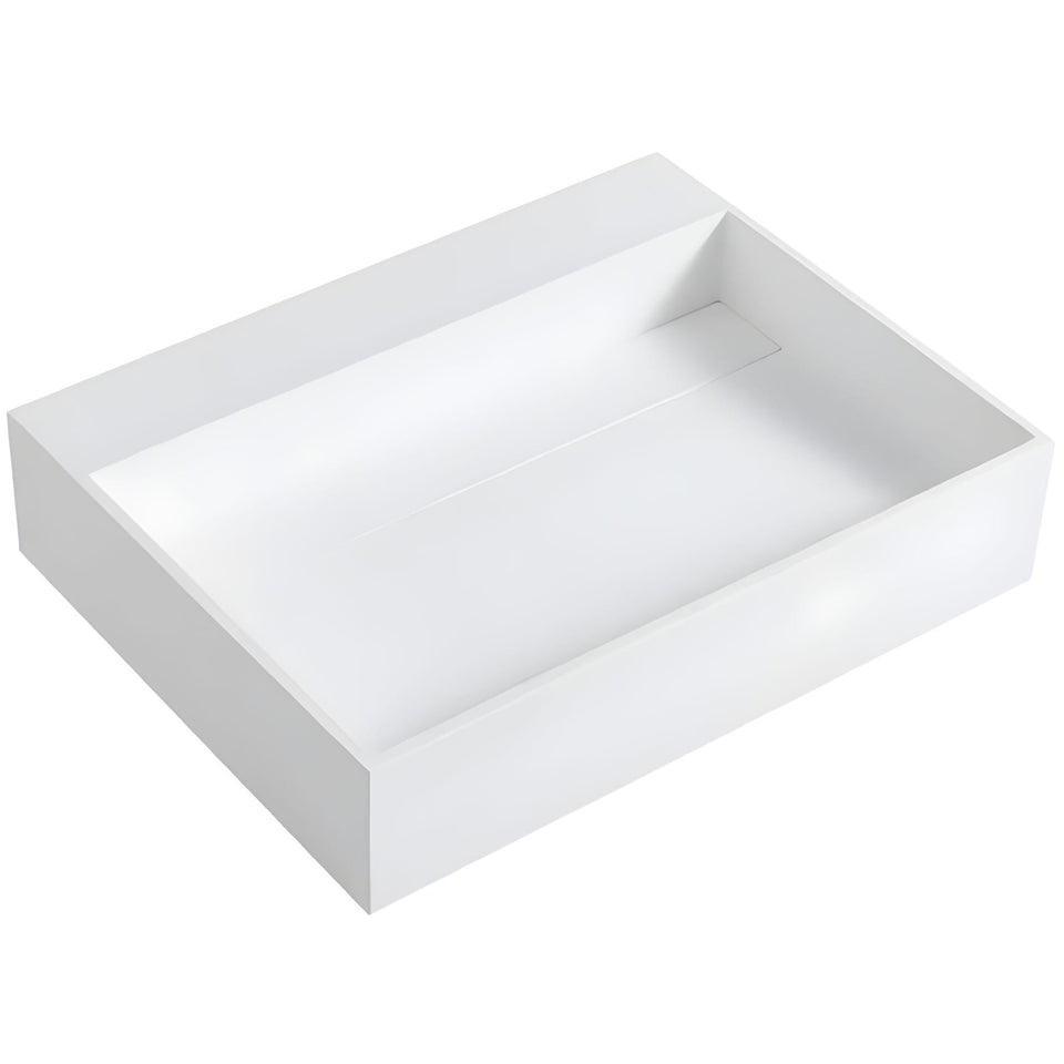 Lukka Crete Wall Hung Basin - 460mm (LK-SCW646-UTH)