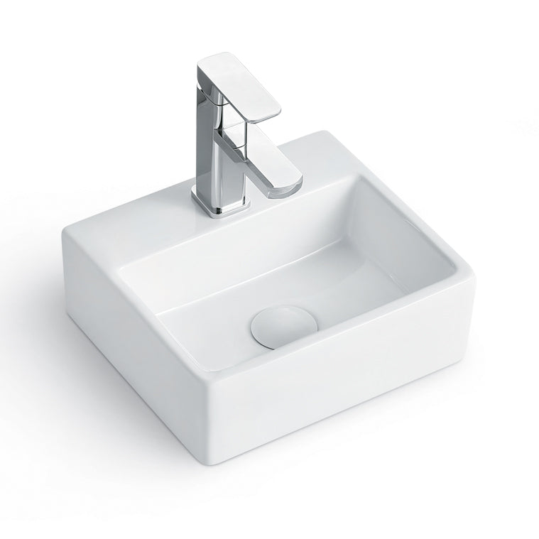 ADP Laura Above Counter Basin Gloss White 340 X 305 X 130