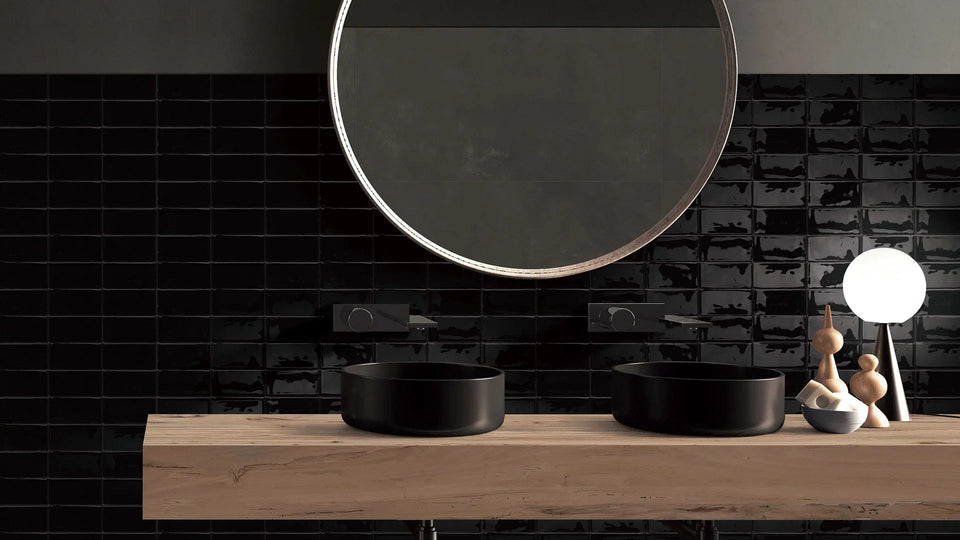 Stoneworld Luxe 100x100x9 - Midnight / Gloss / 76x152 (LUX MID76G)