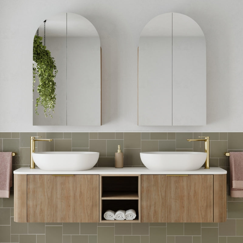 Fienza Margot Wall Hung Cabinet Centre Shelf