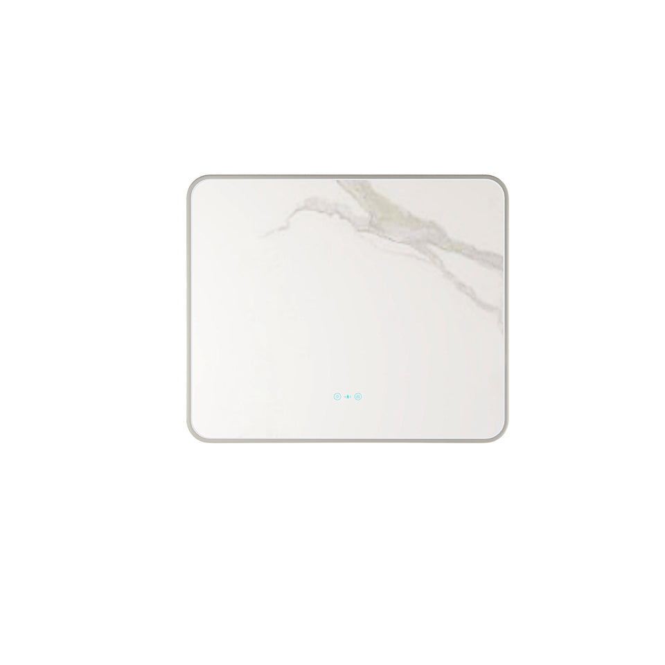 Maia 600×750mm LED Rectangular Mirror – Gun Metal Frame - MA-7590SQ-GM_1_18b29cc5-439c-4bdb-9a63-a56a76000a97