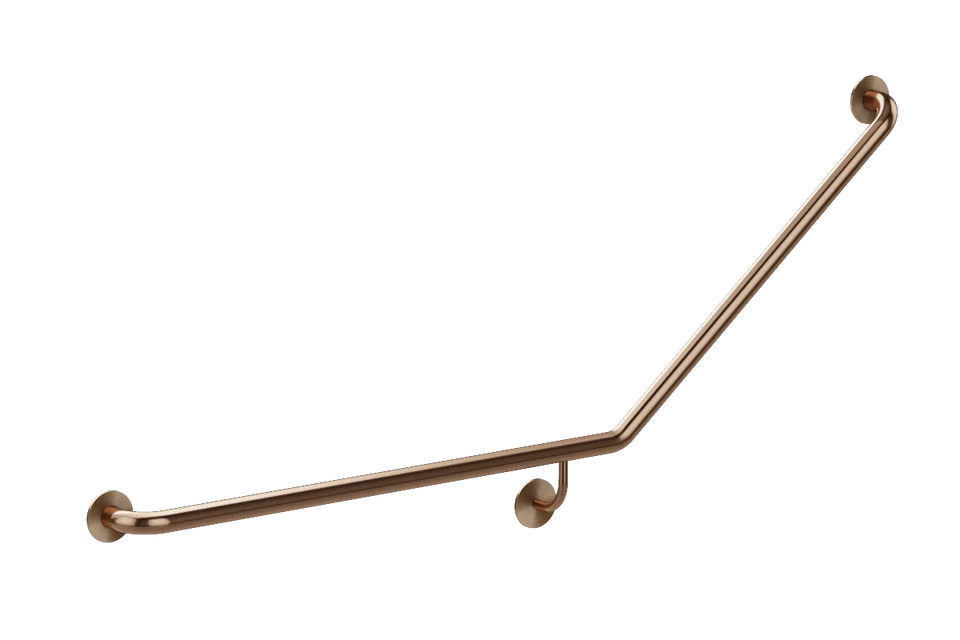 Meir Mobility 40 Degree Left Side Grab Rail - Bronze (MCR-40LH70-PVDBZ)