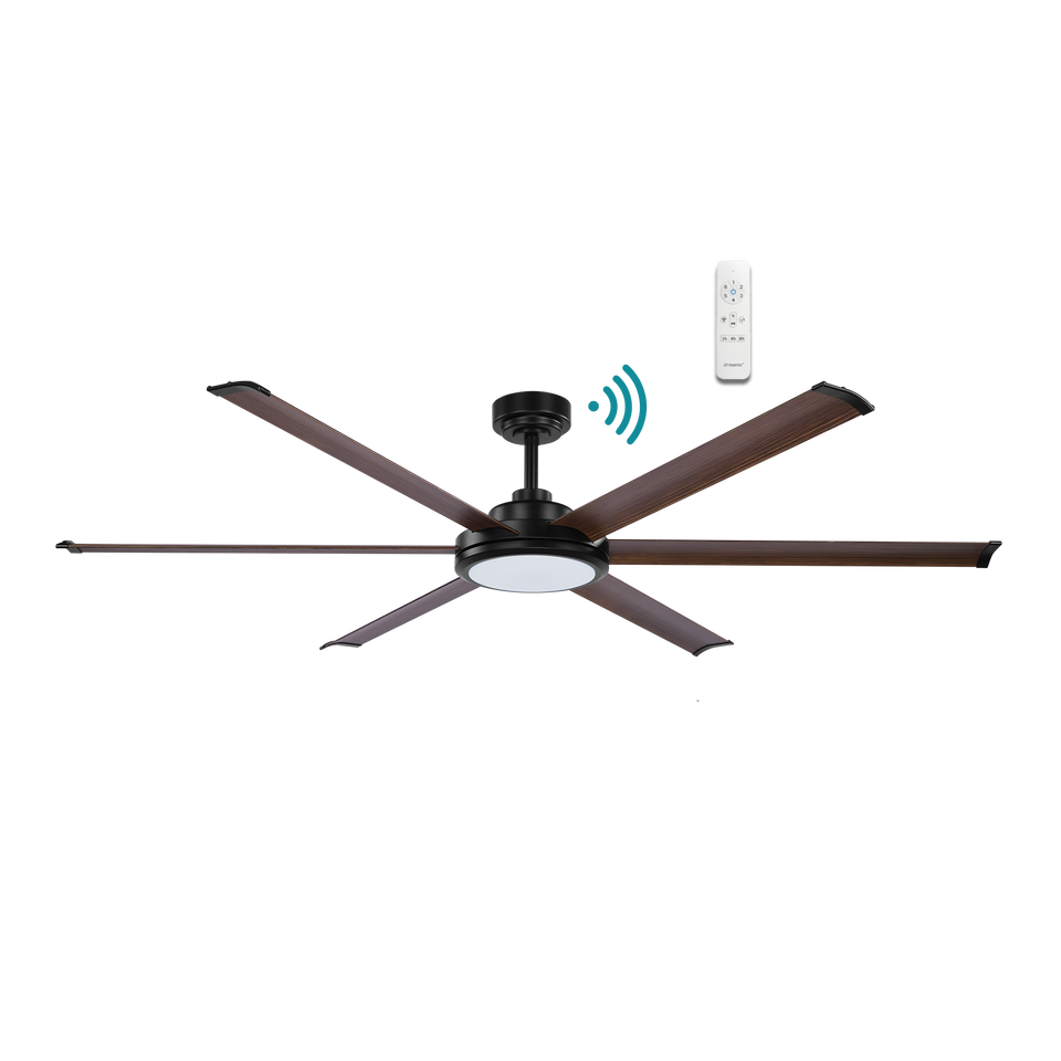 MDCAM | Albatross II DC 65′′,72′′or 84′′ Smart Ceiling Fan With WIFI Remote Control + LED light