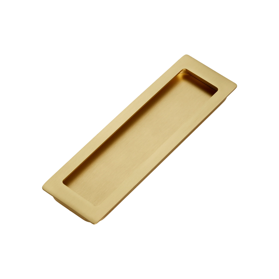 Momo Handles Cavity Slider Flush Pull Brushed