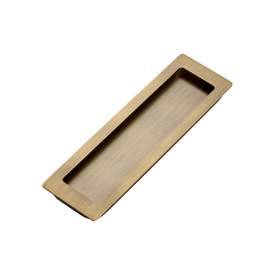 Momo Handles Cavity Slider Flush Pull Dark