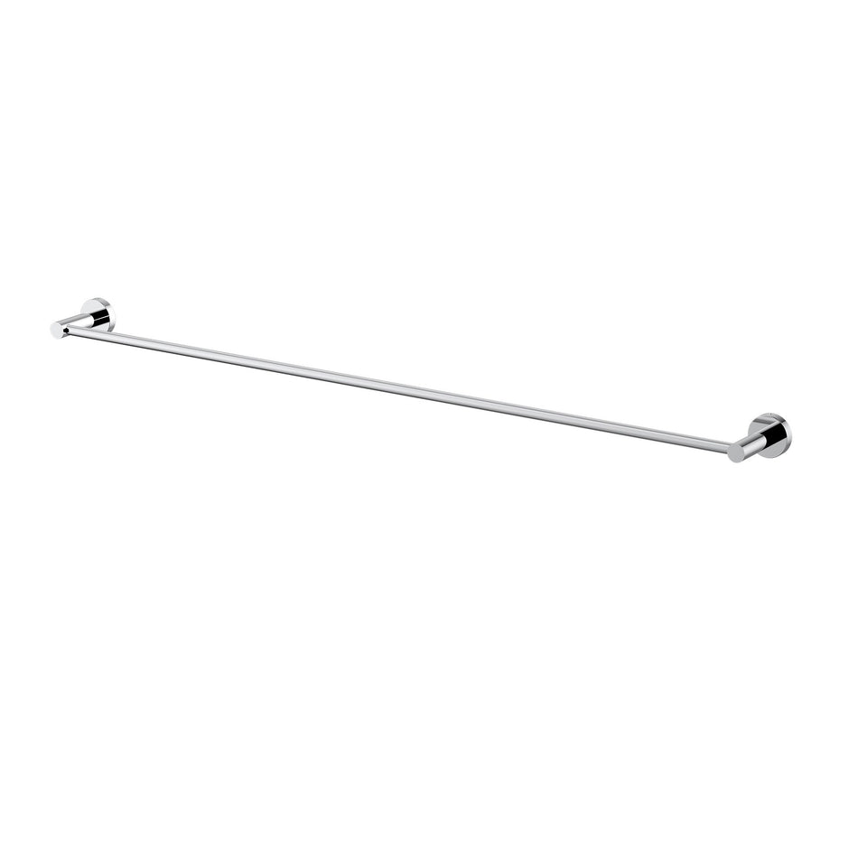 Modern National Mirage Single Towel Rail 900mm - Chrome (MIR40)