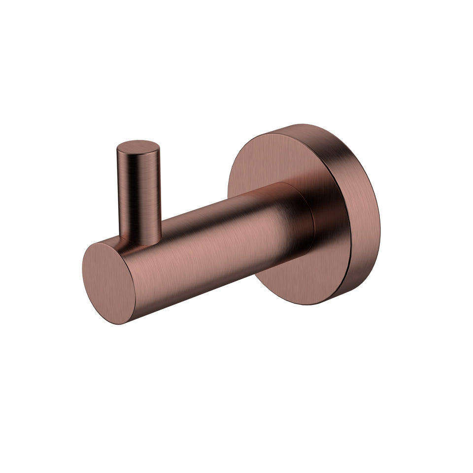 Modern National Mirage Single Robe Hook - Champagne (MIR53CM)