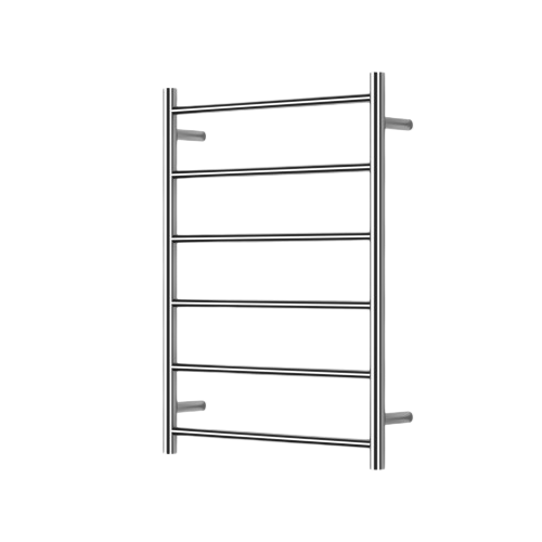 Modern National Mirage 6 Bar Heated Towel Rail - Chrome (MIR6080-6)