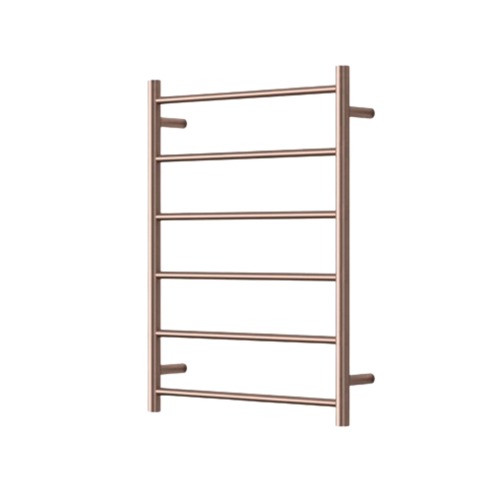Modern National Mirage 6 Bar Heated Towel Rail - Dusk (MIR6080-6DS)