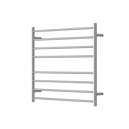 Modern National Mirage 8 Bar Wide Heated Towel Rail - Brushed Chrome (MIR7570-8BC)