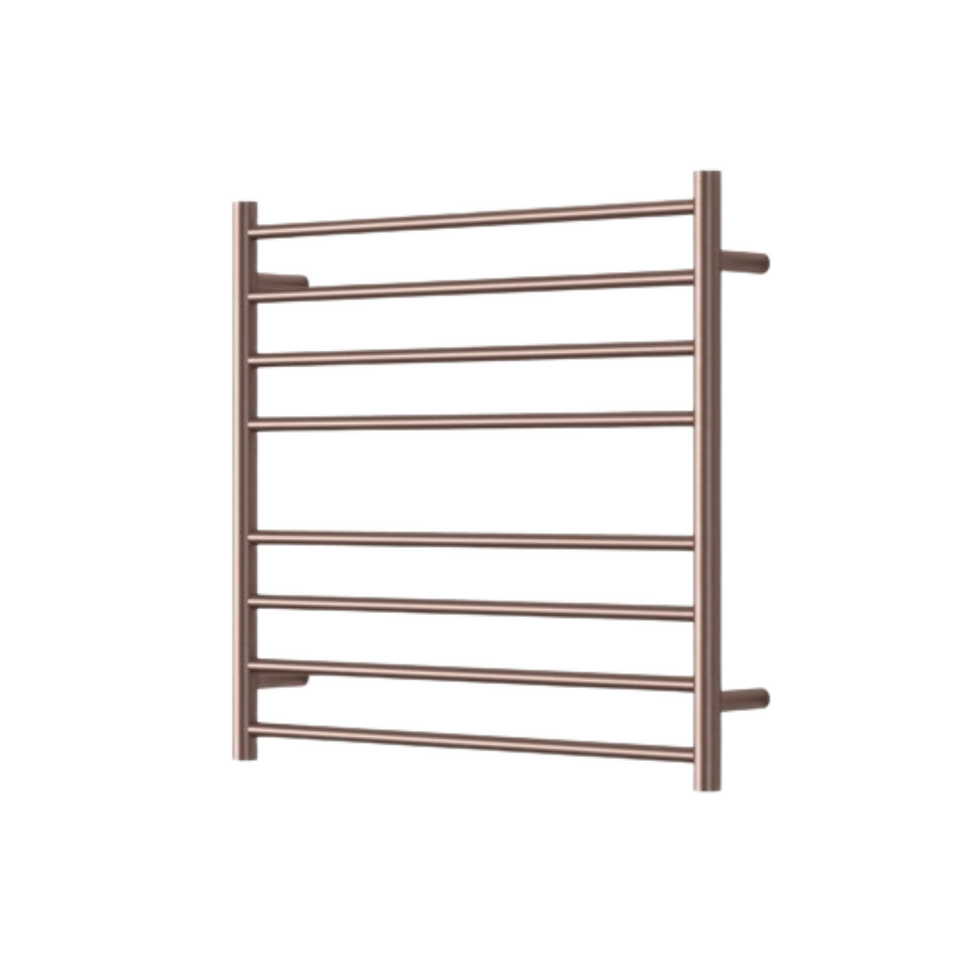 Modern National Mirage 8 Bar Wide Heated Towel Rail - Dusk (MIR7570-8DS)