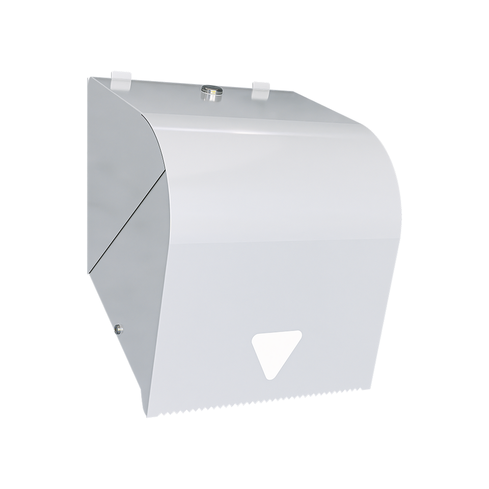 ML4093W_LOCK | Paper Towel Roll Dispenser Lockable in White
