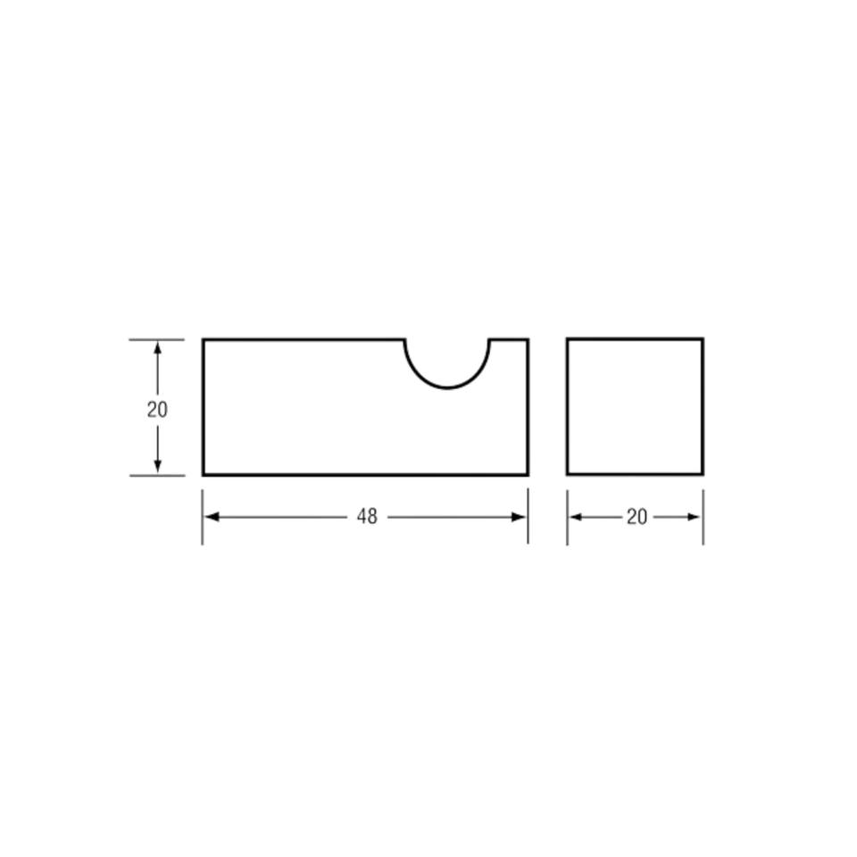 ML6086PSS | Paterson Robe Hook in Polished Stainless Steel