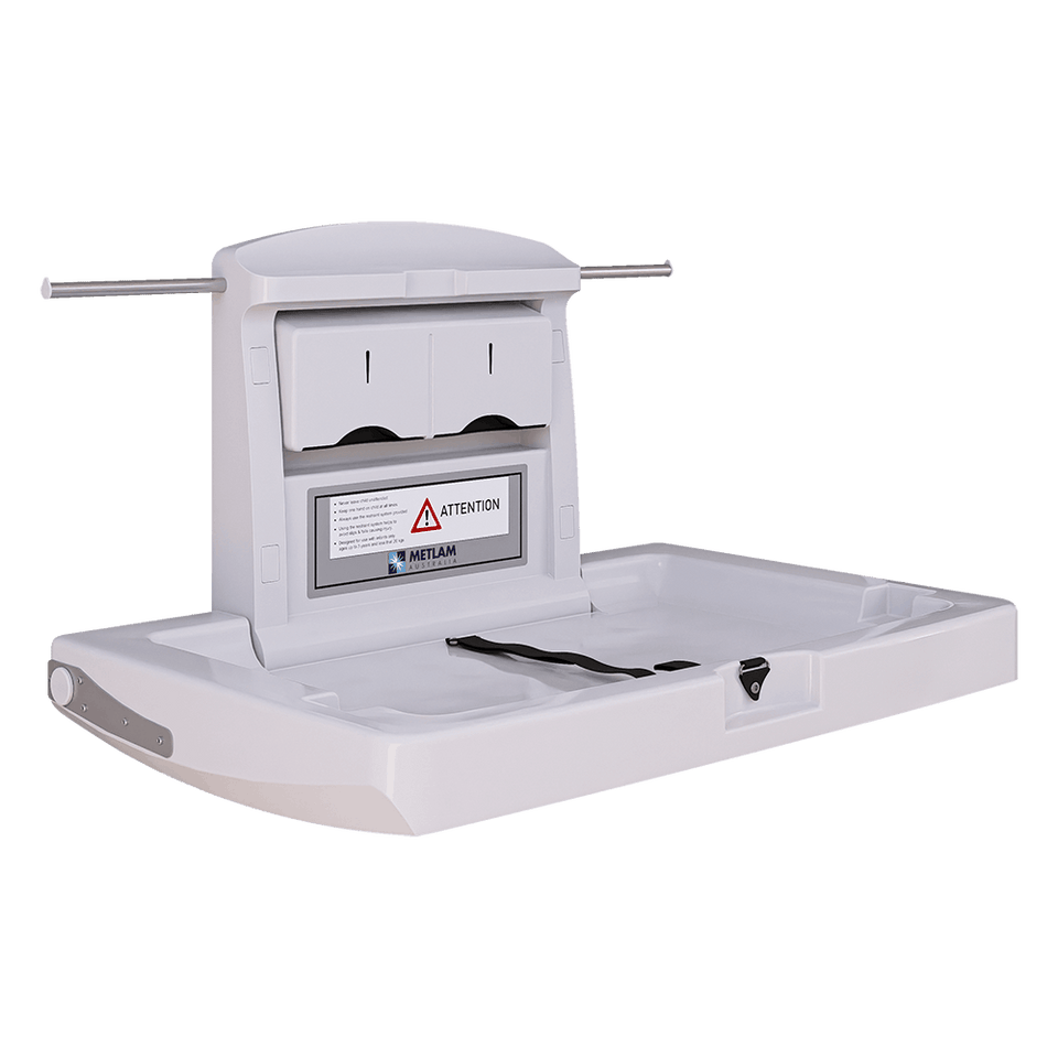 ML_8100H | Horizontal Baby Change Station in Off-White
