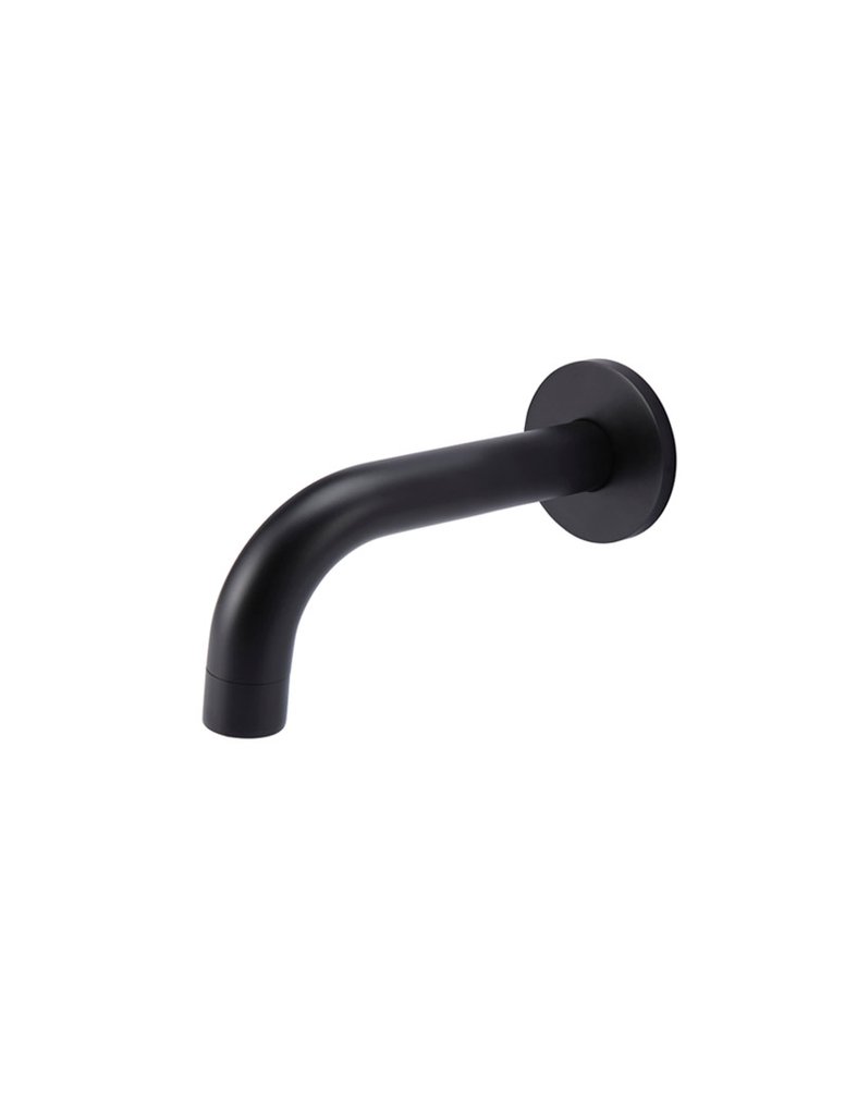 Meir Round Curved Spout 130mm - Matte Black (MS05-130)