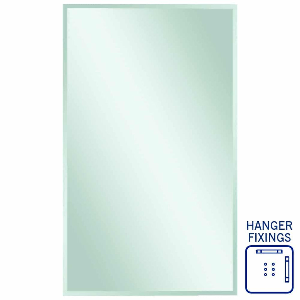 Thermogroup Rectangle 25mm Bevel Edge Mirror - 1500x900mm (MS1590HN)
