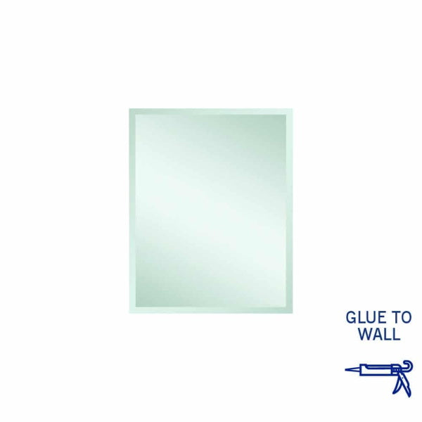Thermogroup Rectangle 25mm Bevel Edge Mirror Glue-to-Wall