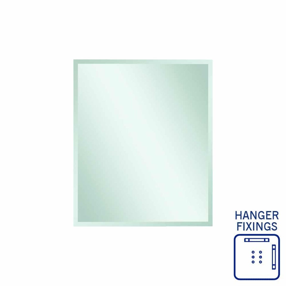 Thermogroup Rectangle 25mm Bevel Edge Mirror - 900x750mm (MS9075HN)