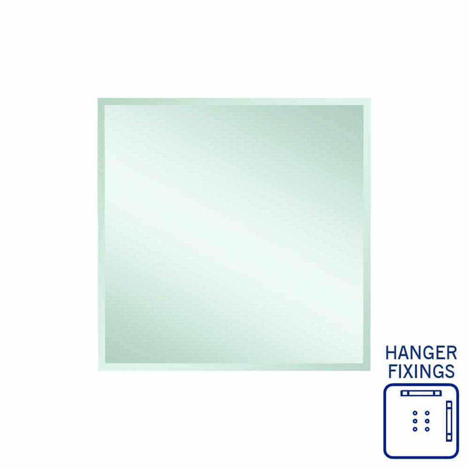 Thermogroup Rectangle 25mm Bevel Edge Mirror - 900x900mm (MS9090HN)
