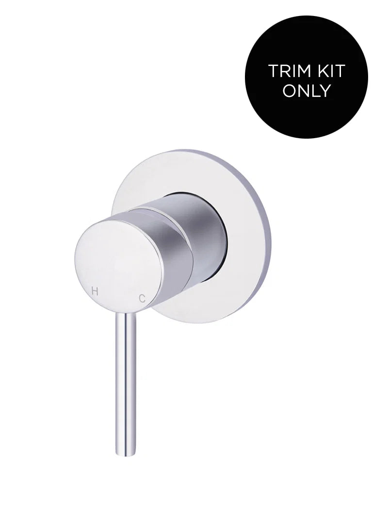 Meir Round Wall Mixer - Chrome - Polished Chrome