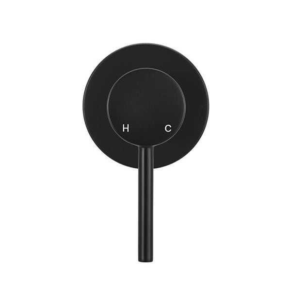 Meir Round Wall Mixer - Matte Black