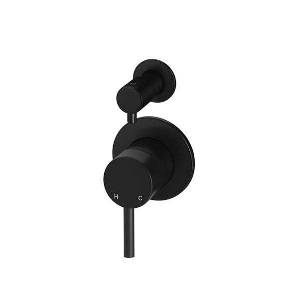 Meir Round Diverter Mixer - Matte Black