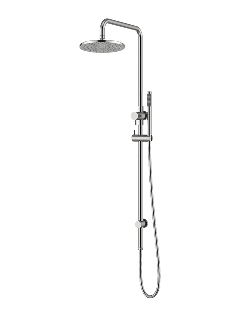 Meir Outdoor 2 in 1 Twin Combination Shower Rail Stainless Steel 316