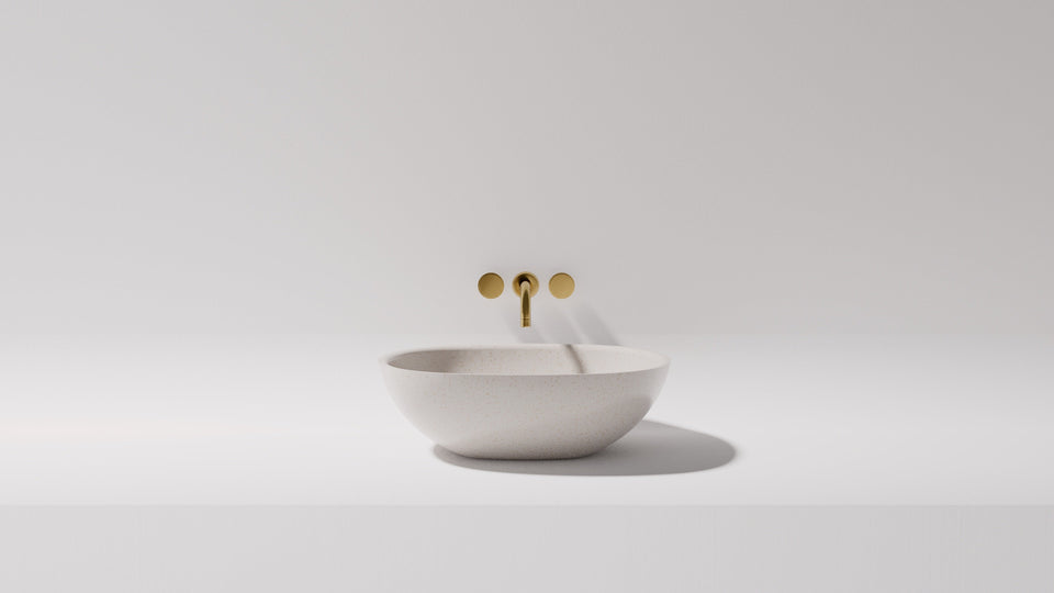 Pietra Bianca Marcello Above Counter Basin