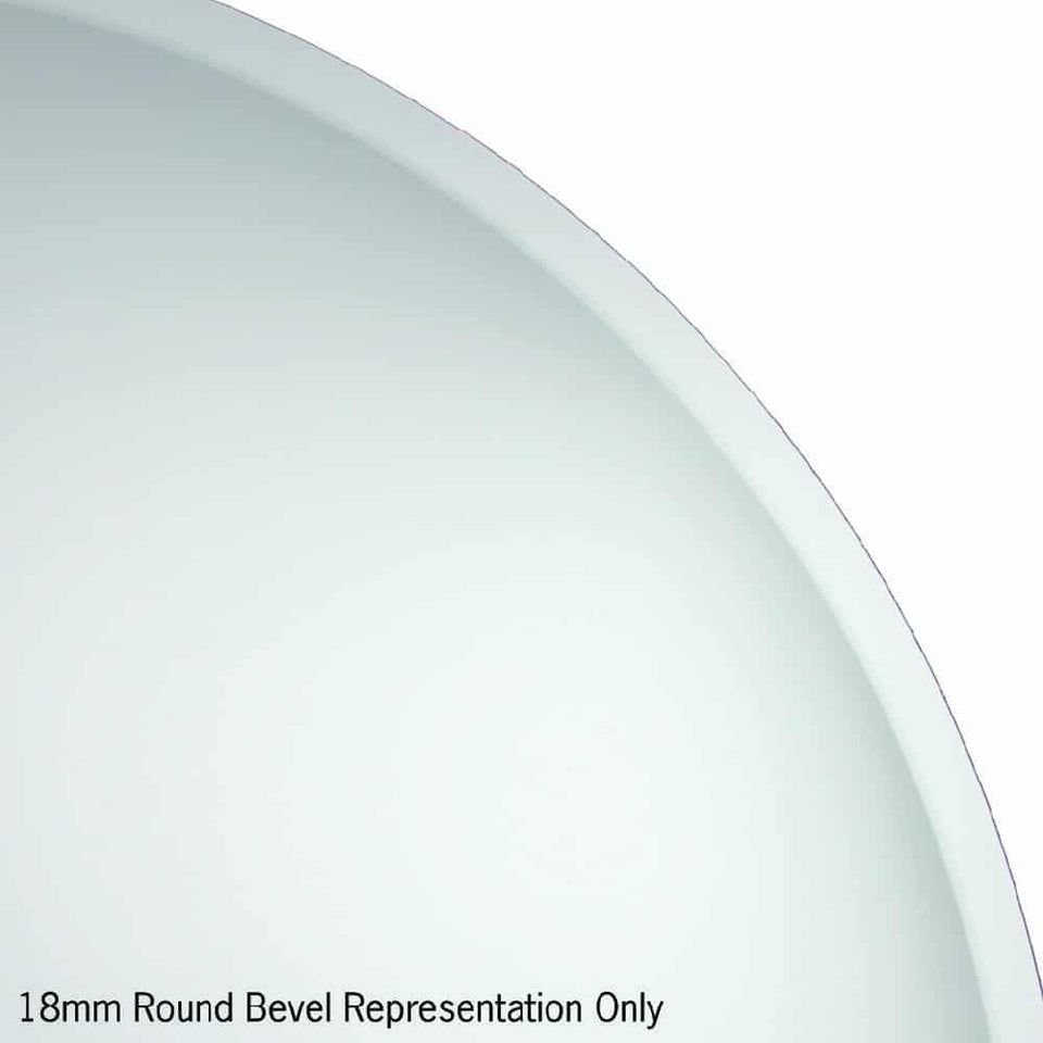 Ablaze KR9090HN Round 18mm Bevel Edge Mirror (KR9090HN) 2