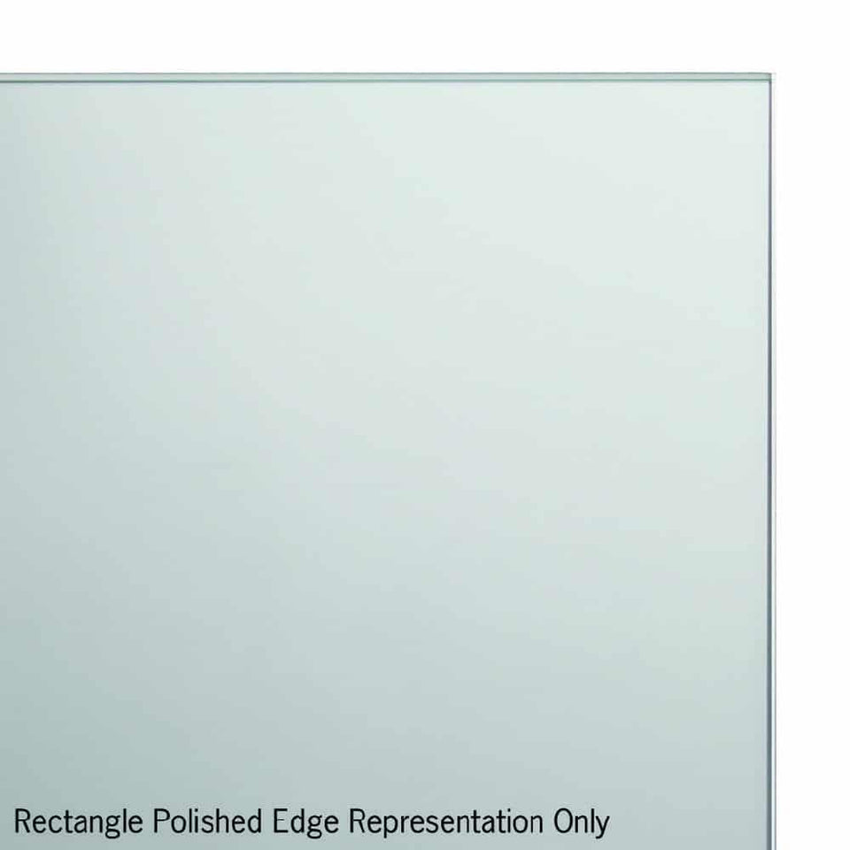 Thermogroup Rectangle Polished Edge Mirror Glue-to-Wall
