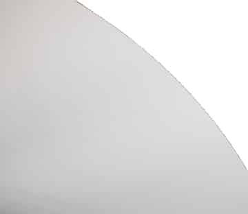 Ablaze HD1290GTD D-Shaped Polished Edge Mirror with Demister (HD1290GTD) 2
