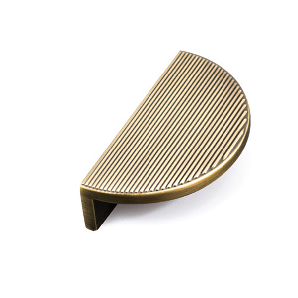Momo Handles Barrington Eclipse Ribbed Dark Brushed Brass
