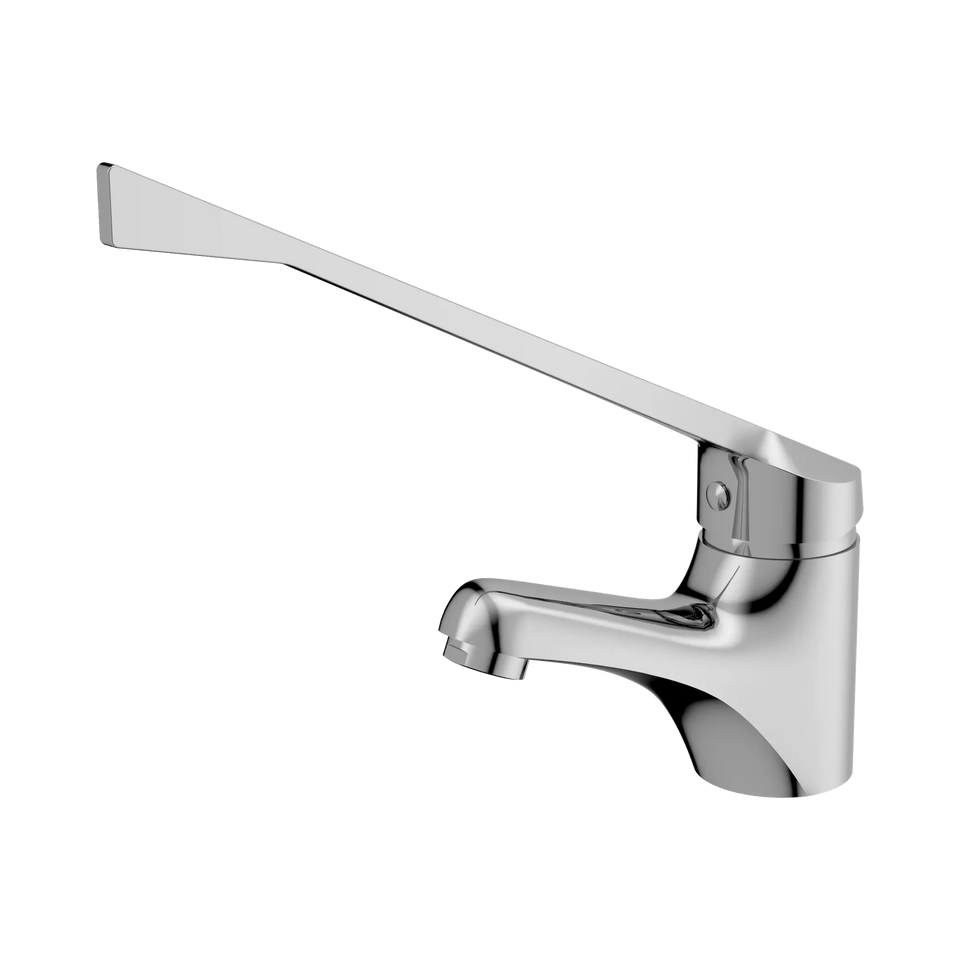 Nero Classic Care  Basin Mixer Extended Handle Chrome