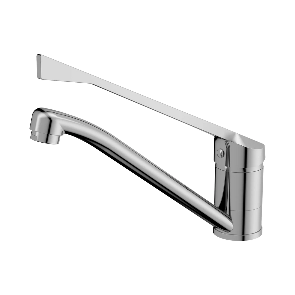 Nero Classic Care Sink Mixer Extended Handle Chrome