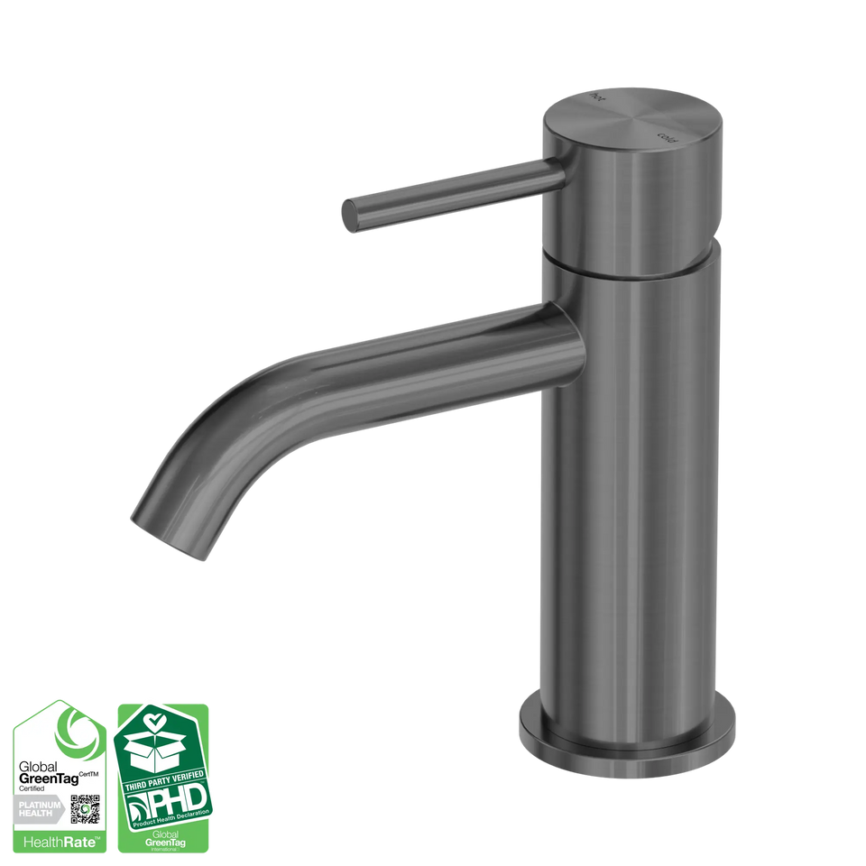 Nero Zen SS316L Basin Mixer - Graphite (NR162201GR)
