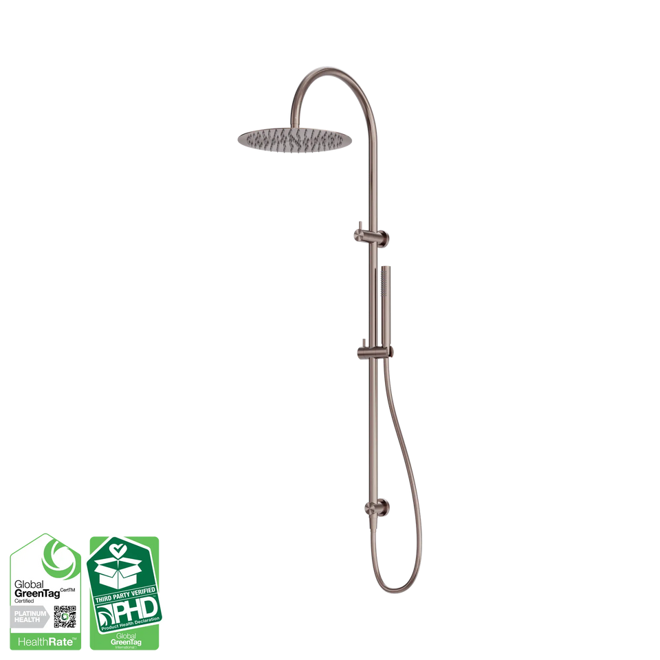 Nero Zen SS316L Twin Shower