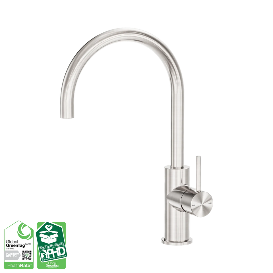 Nero Zen SS316L Kitchen Mixer - Brushed Nickel (NR162207BN)