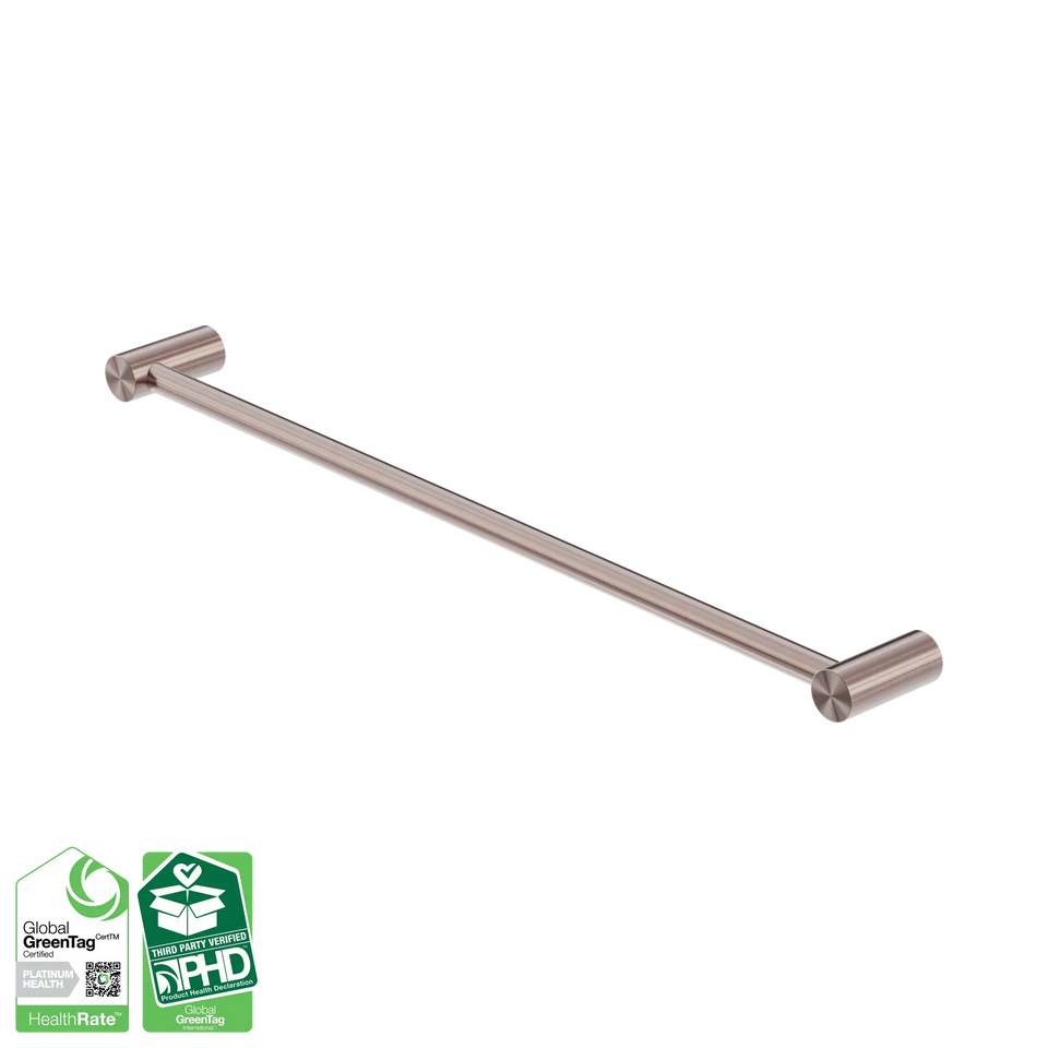 Nero Zen SS316L Single Towel Rail 600/800mm