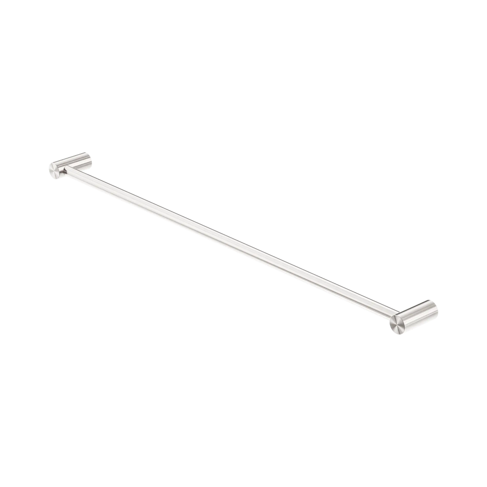 Nero Zen SS316L Single Towel Rail 600/800mm - Brushed Nickel / 800mm (NR1630BN)