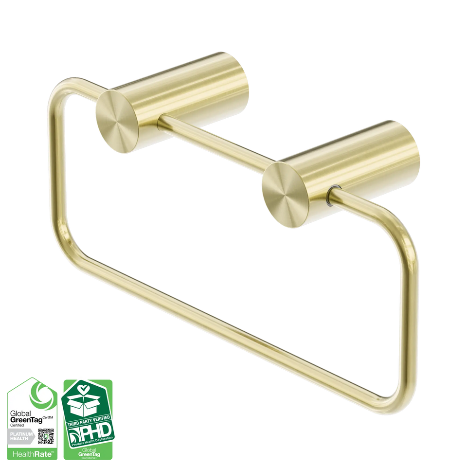 Nero Zen SS316L Hand Towel Ring - Brushed Gold (NR1680BG)